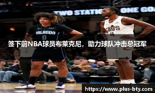 签下前NBA球员布莱克尼，助力球队冲击总冠军